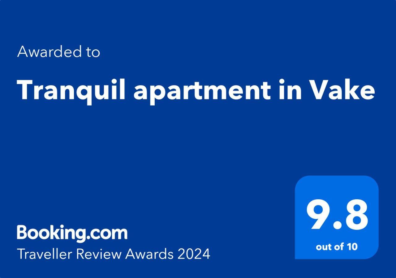 Tranquil Apartment In Vake تبليسي المظهر الخارجي الصورة